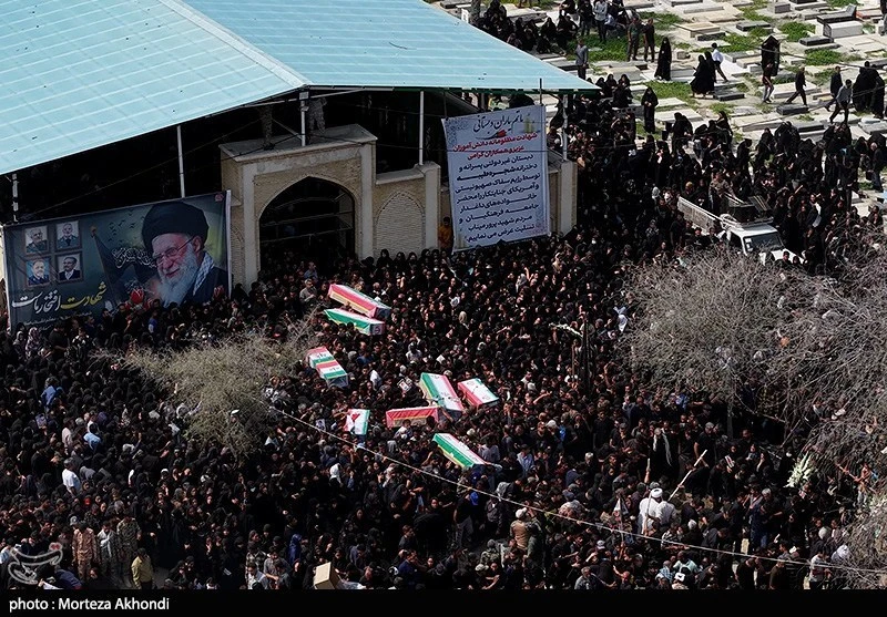 minab elementary funerals Mass funeral for children killed in school bombing in iran