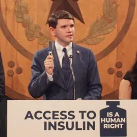 mini james talarico James talarico access to insulin campaign