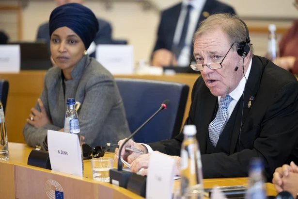 Representatives ilhan omar and neal dunn