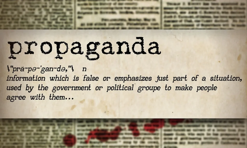 War propaganda video