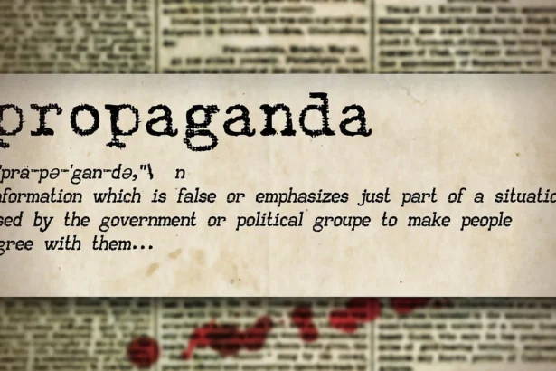 War propaganda video