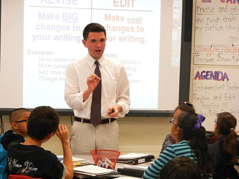 talarico teaching middle school James talarico teaching