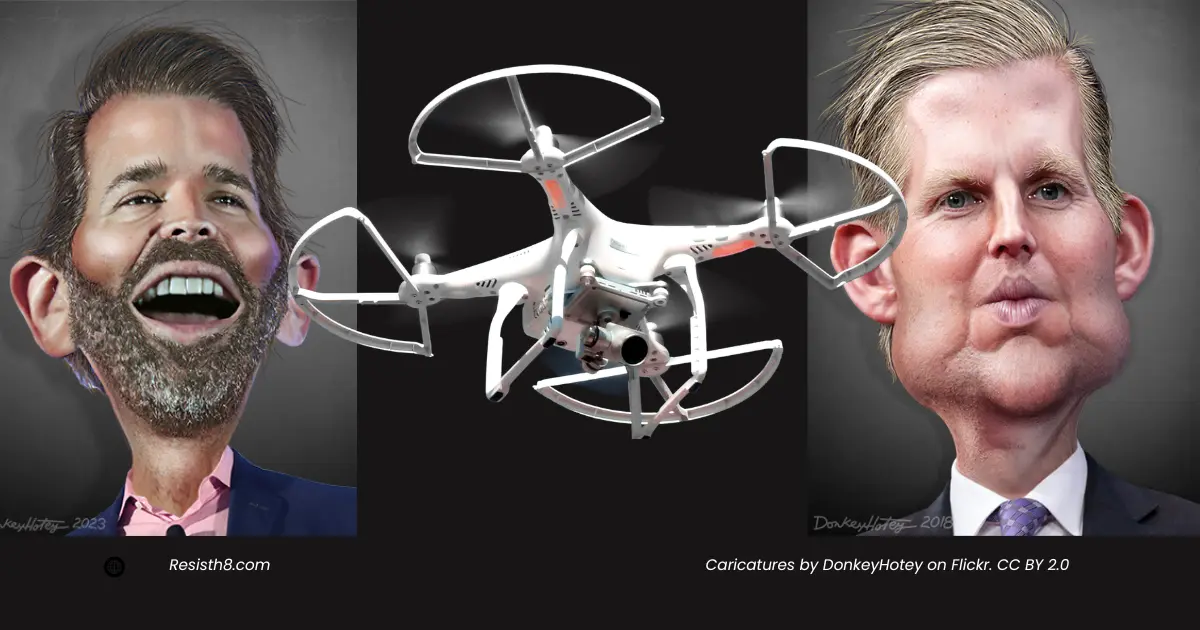 Trump sons' drone company drone empire