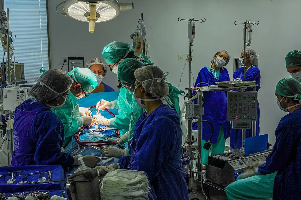Heart transplant surgery in Brazil. Sometimes surgery can work as a placebo.