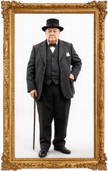 Hologram of A historical figure
