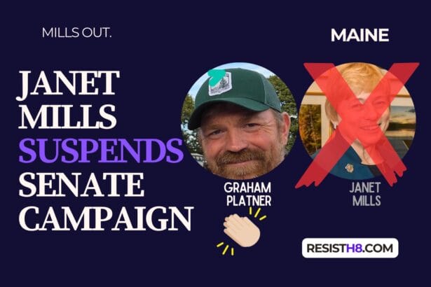Janet Mills dropped out of the senate race in Maine