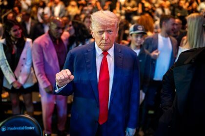 Donald Trump at an event Freedom 250 America250