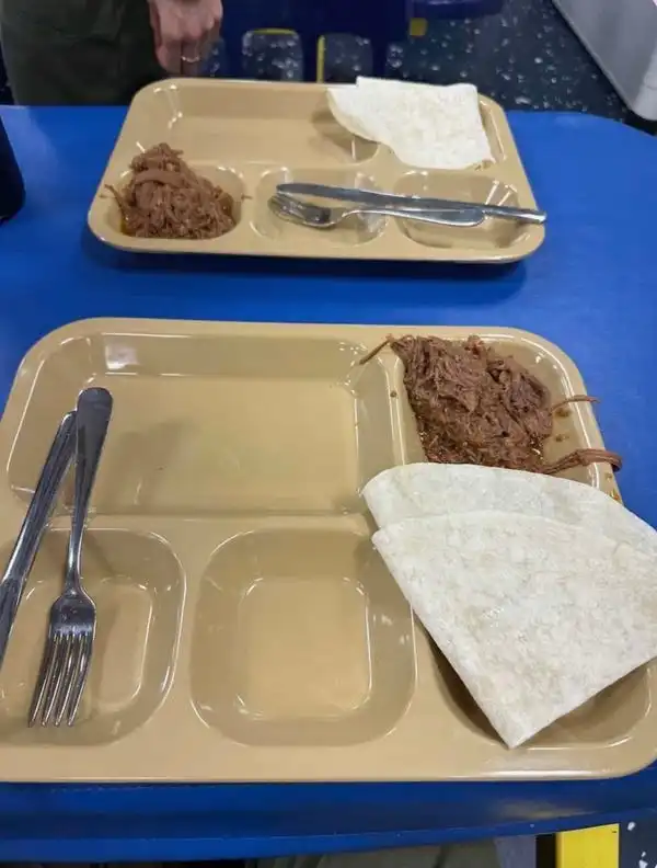 U.S. Sailors are starving and this is all the food they get