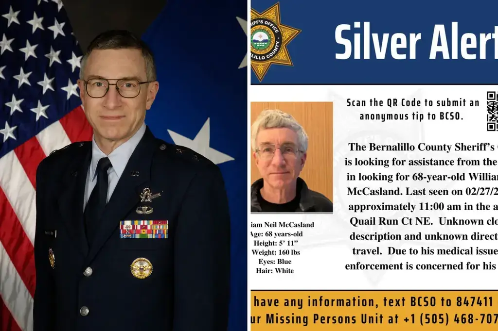 Photo of the missing ufo researcher and the poster asking for help to locate him. Melissa Casias
