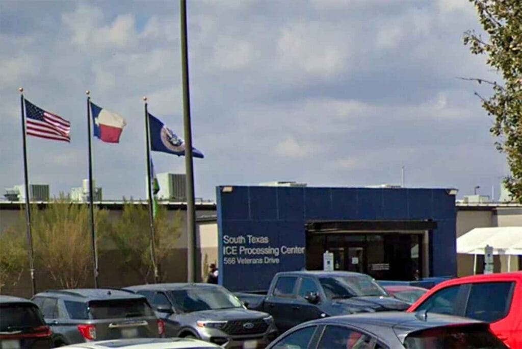 Suicides in ICE detention. centers like this one in South Texas