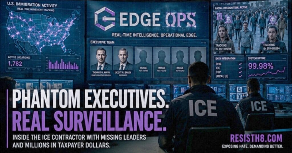 Immigrant tracking and surveillance company