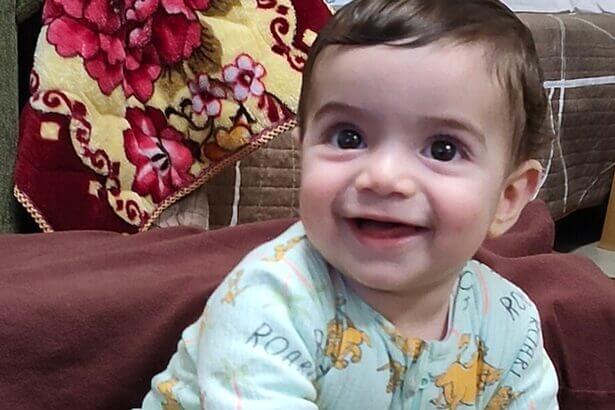 Sam Abu Haikal was shot and killed by an Israeli soldier in the West Bank on his 7 month birthday.