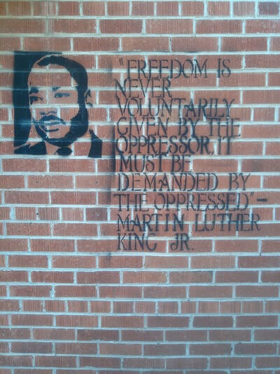 Quote from MLK “Letter from a Birmingham jail” Kalena Peaches Croskey died in Birmingham City jail