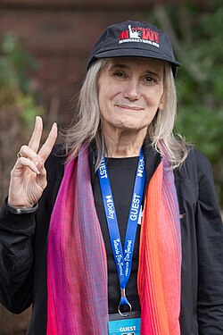 Amy Goodman, host of Democracy Now! Who engages in far-left terrorism 