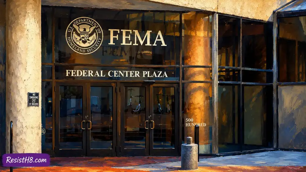 FEMA entrance in Washington, D.C.