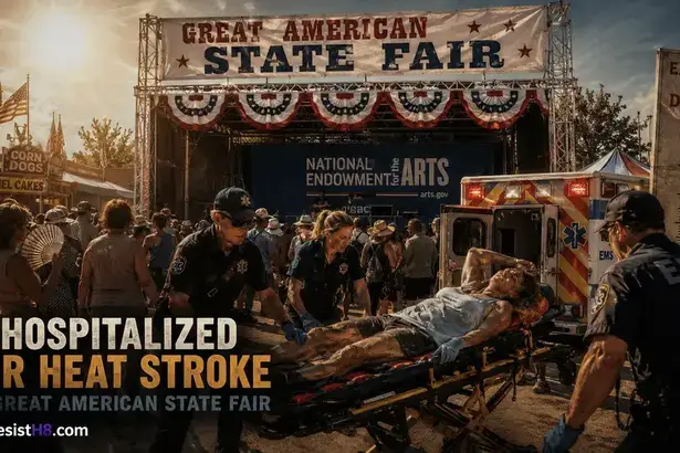 Extreme heat sent people attending the Freedom 250 Great American State Fair to the hospital.