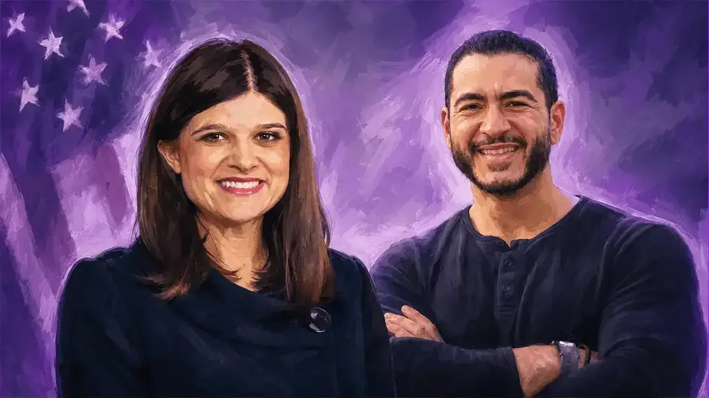 Michigan Senate race. Haley Stevens and Abdul El-Sayed. El-Sayed knows about popular Progressive policies.