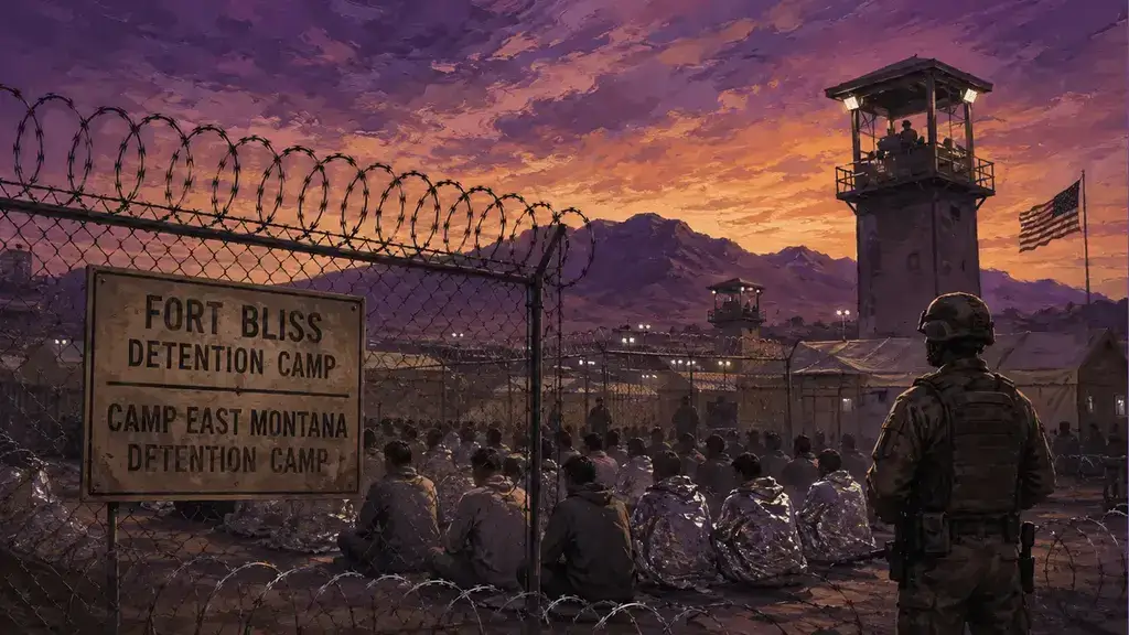 Locked Away report about the Camp East Montana detention center