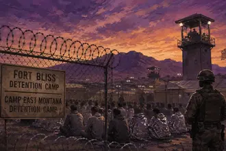 Locked Away report about the Camp East Montana detention center