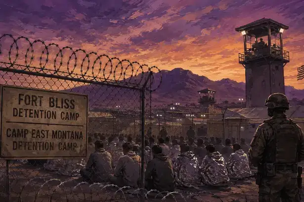 Locked Away report about the Camp East Montana detention center