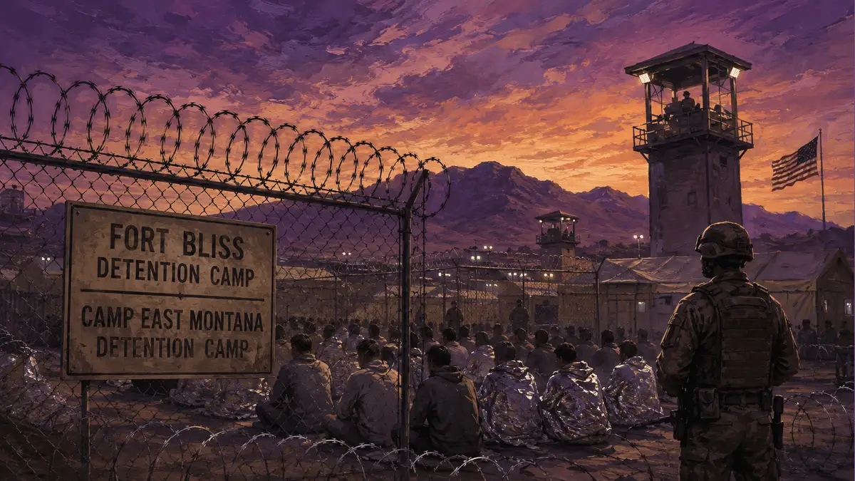 Locked Away report about the Camp East Montana detention center