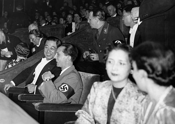 Joseph Goebbels at the theater