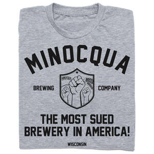 Minocqua brewery t-shirt