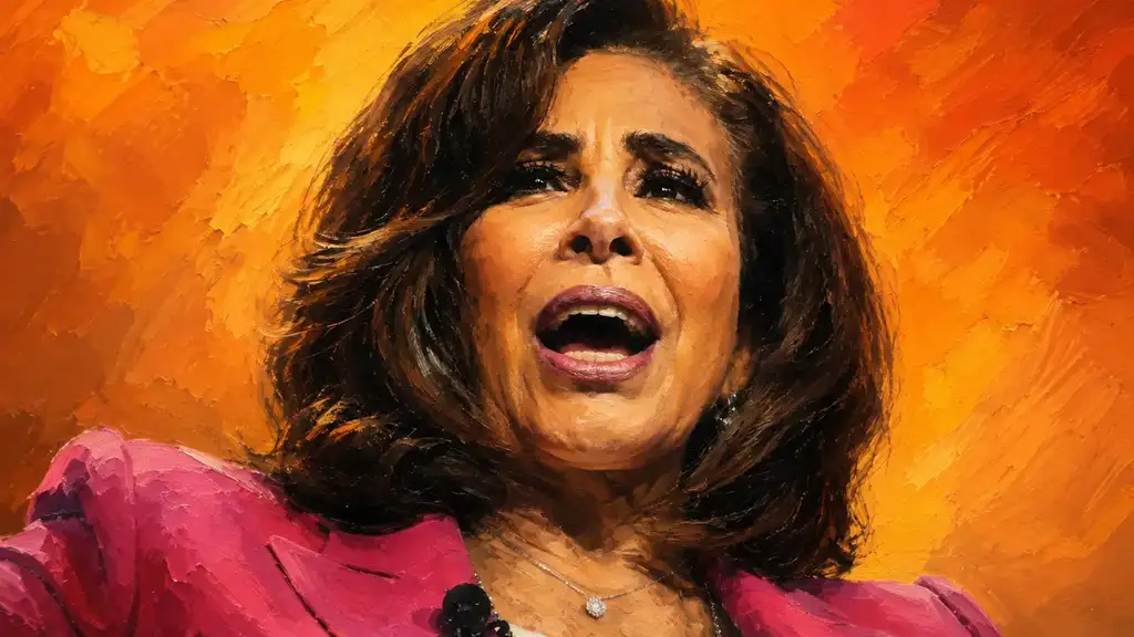 Jeanine Pirro on stage at a TPUSA event.