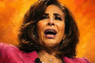 Jeanine Pirro on stage at a TPUSA event.